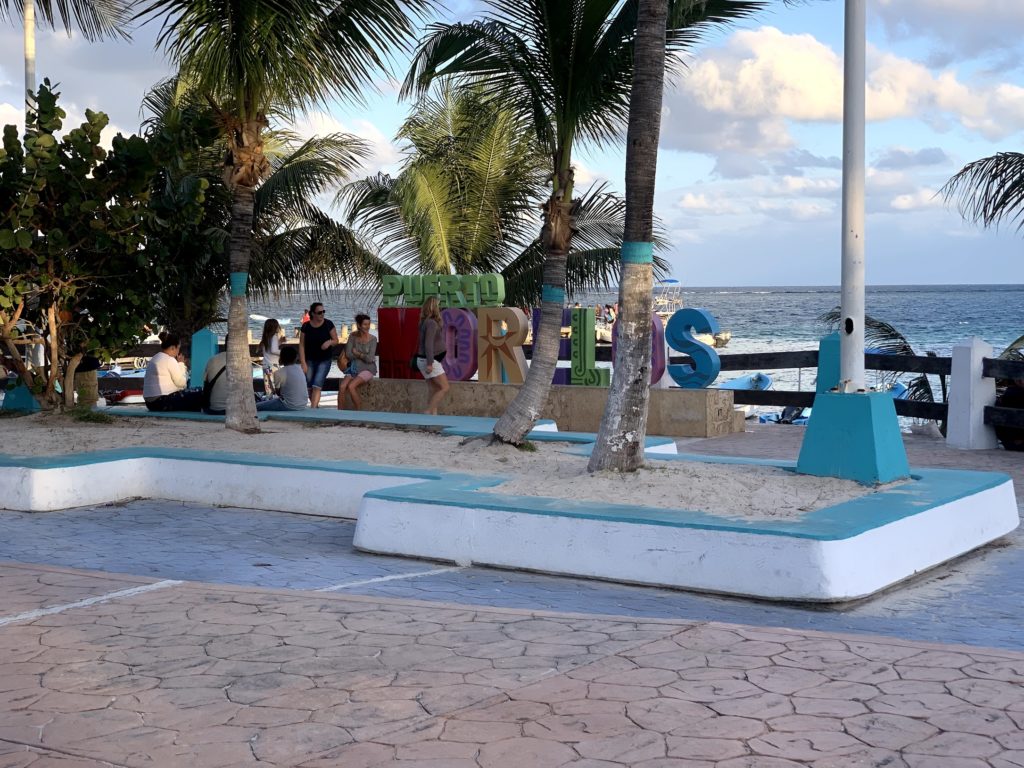 Puerto Morelos Mexico Main Square