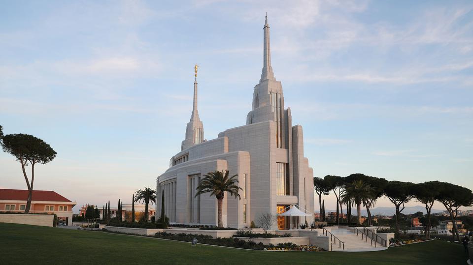 The Rome Italy Temple has been dedicated