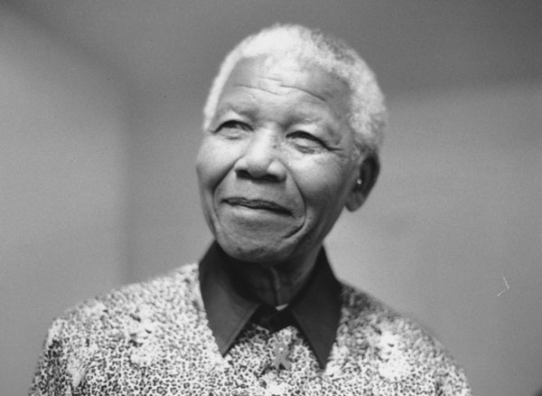 Nelson Mandela in 2000