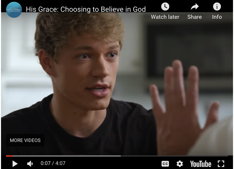 Faith and Grace: Choosing to Believe in God