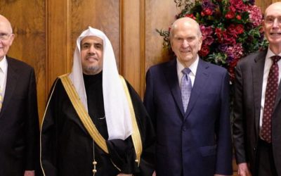 First Presidency of the Church of Jesus Christ Welcomes Leader of Muslim World League