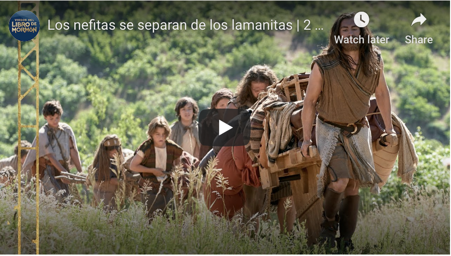 Videos del Libro de Mormón (#9): Los Nefitas se Separan de los Lamanitas, 2 Nefi 5