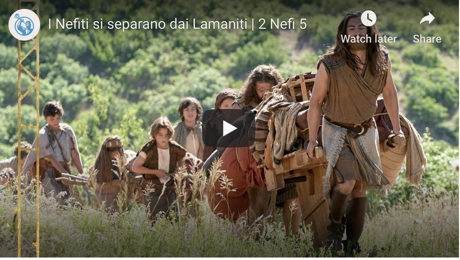 Video del Libro di Mormon (#9): I Nefiti si separano dai Lamaniti, 2 Nefi 5