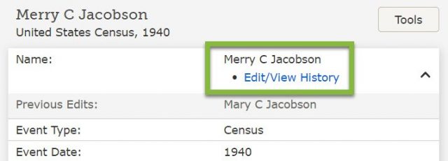 Do You Know How to Correct Errors in FamilySearch Indexed Names?
