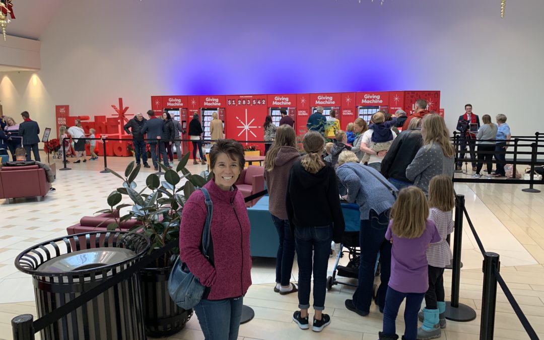 #LightTheWorld, Our Experience With the Giving Machines (And a Suggestion?)