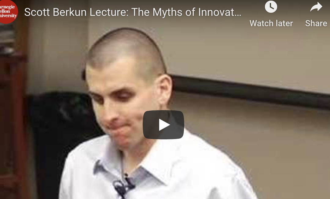18 Insightful Quotes and Brief Summary of “The Myths of Innovation” by Scott Berkun
