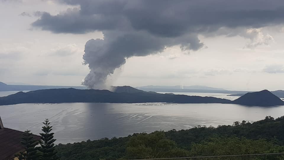 Greater Manila, Philippines Threatened by Ash of the Taal Volcano During Elder Cook’s Visit