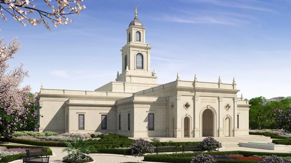 A rendering of the Salta Argentina Temple.2020 by Intellectual Reserve, Inc. All rights reserved.