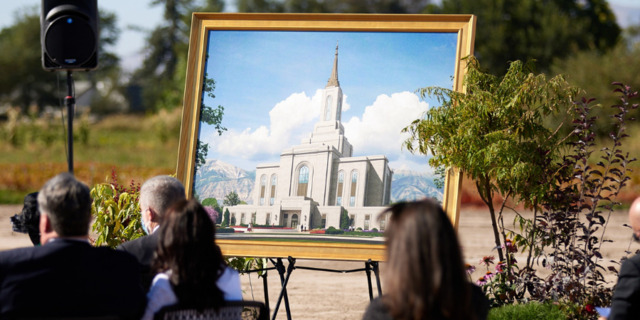 Orem Utah Temple of The Church of Jesus Christ of Latter-day Saints: Groundbreaking Videos