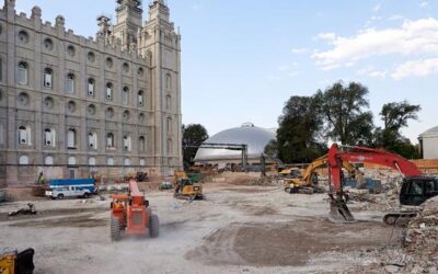 Watch Latest Video About The Salt Lake Temple Renovation