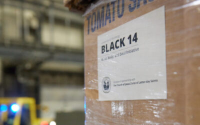 Latter-day Saint Charities Partners With the Black 14 Philanthropy to Feed the Hungry