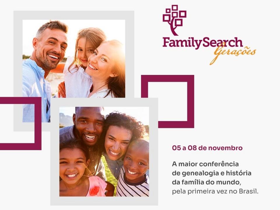 Brazil to Hold First Ever FamilySearch Gerações (Generations) Virtual Event