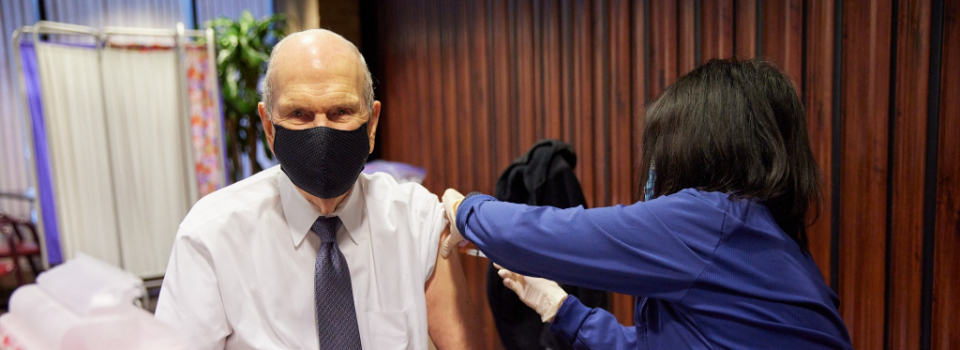 Latter-day Saints Senior Apostles Over Age 70 Receive the COVID-19 Vaccine