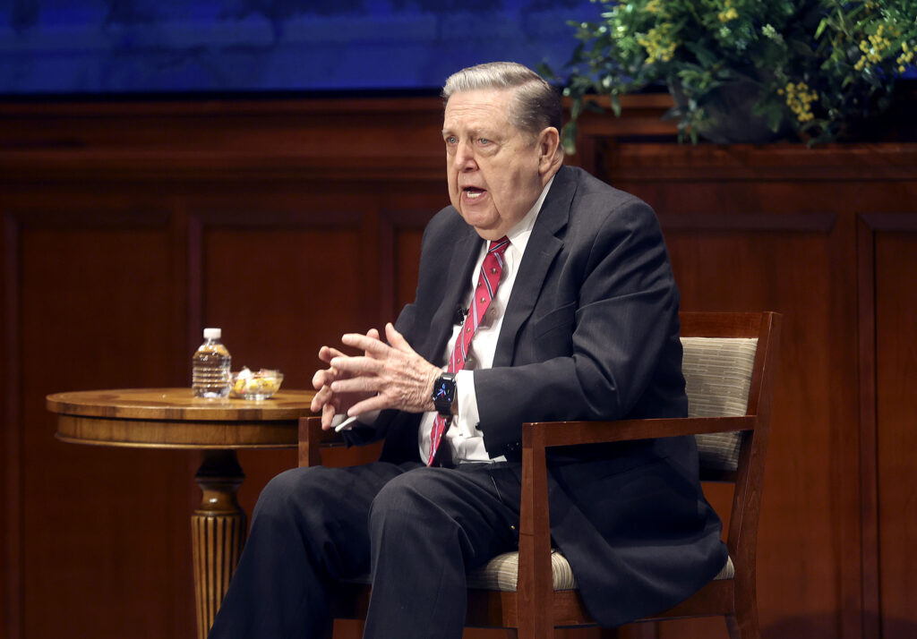 Elder Holland:  ‘divine’ missionary companionship should include the Holy Ghost