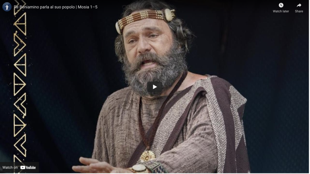 Video del Libro di Mormon (#16): Re Beniamino parla al suo popolo