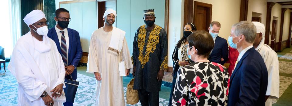 Sudanese Government Leaders Meet With Senior LDS Church Leaders