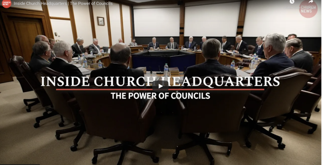 Inside the Church Headquarters: The Power of Councils