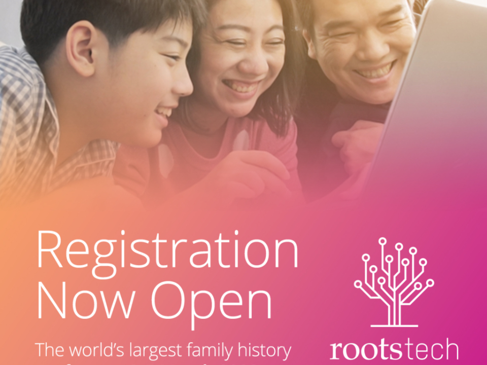 Registration Open for RootsTech 2022