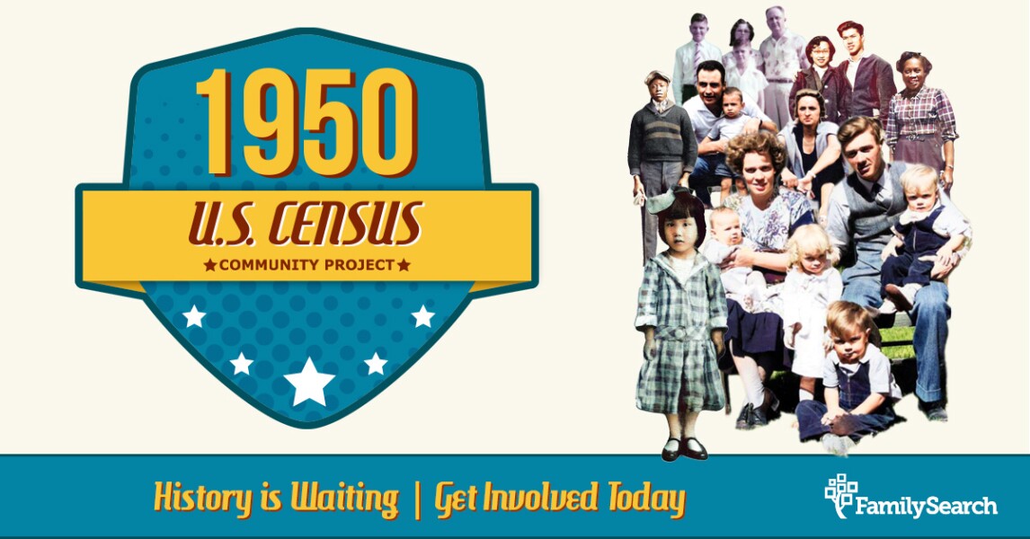 1950 U.S. CENSUS: The Community Project is Underway!