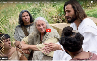 Video del Libro di Mormon: Gesù Cristo proclama il nome della Sua chiesa e la Sua dottrina, 3 Nefi 27