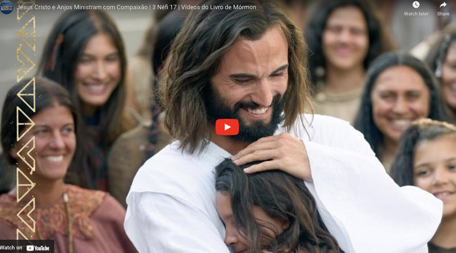 Vídeos do Livro de Mórmon: Jesus Cristo e Anjos Ministram com Compaixão, 3 Néfi 17 